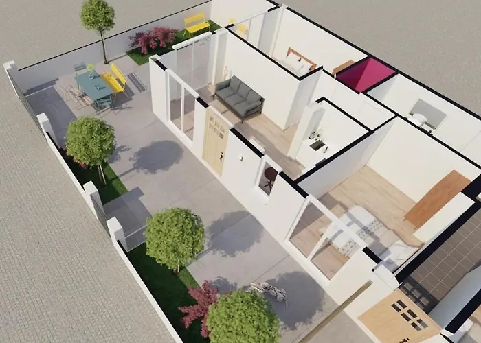 Modern Seaside Retreat With Private Patio And Parking - Blue Zone Homes